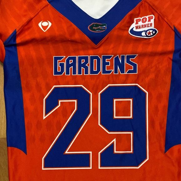 Vintage University of Florida Gators Imperial Point Orange Jersey Made in USA - Picture 3 of 6